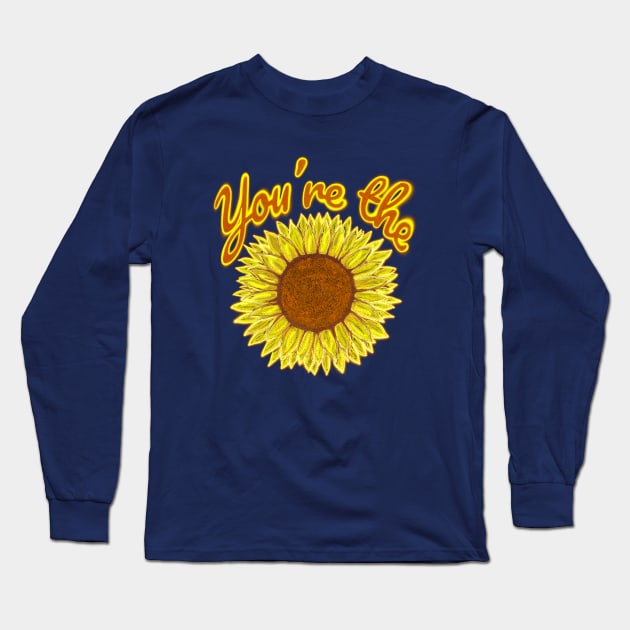 You’re the sunflower! Long Sleeve T-Shirt by BrederWorks